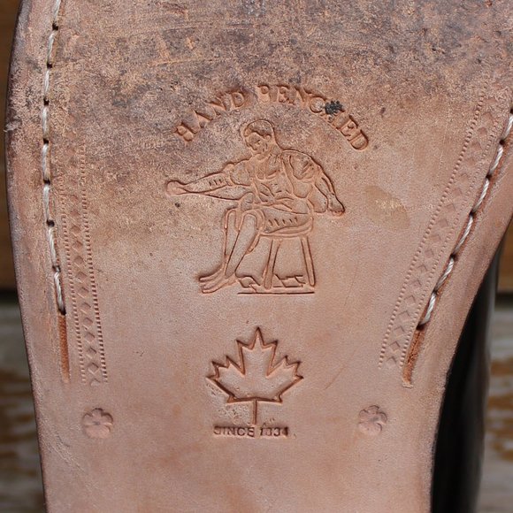 Vtg Dack’s Black Polished Slip-on Loafer, EUC - Picture 12 of 13